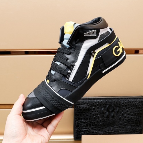 Replica D&G High Top Shoes For Men #1010914 $112.00 USD for Wholesale