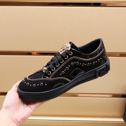 Replica Versace Casual Shoes For Men #1010916 $92.00 USD for Wholesale