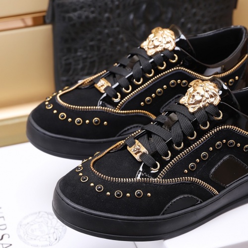 Replica Versace Casual Shoes For Men #1010916 $92.00 USD for Wholesale