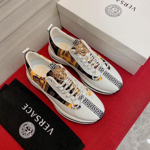 Replica Versace Casual Shoes For Men #1011020 $76.00 USD for Wholesale