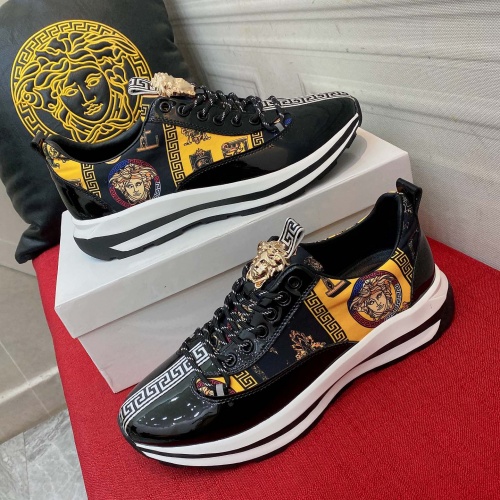 Replica Versace Casual Shoes For Men #1011021 $76.00 USD for Wholesale