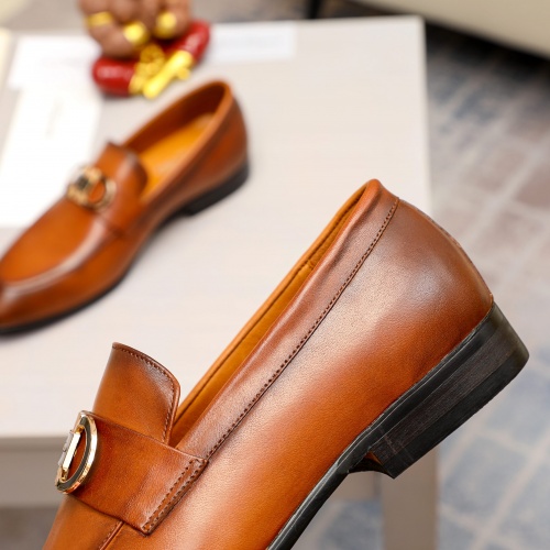 Replica Salvatore Ferragamo Leather Shoes For Men #1011032 $68.00 USD for Wholesale
