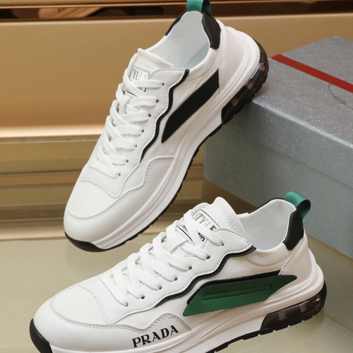 Replica Prada Casual Shoes For Men #1011233 $88.00 USD for Wholesale
