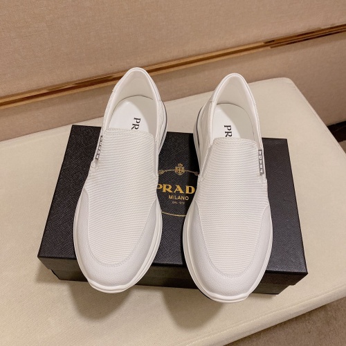 Replica Prada Casual Shoes For Men #1011296 $76.00 USD for Wholesale