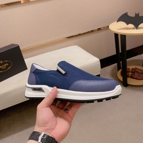 Replica Prada Casual Shoes For Men #1011299 $76.00 USD for Wholesale