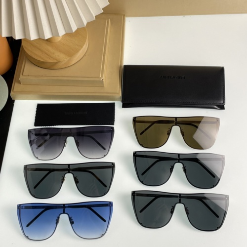 Replica Yves Saint Laurent YSL AAA Quality Sunglassses #1011343 $56.00 USD for Wholesale