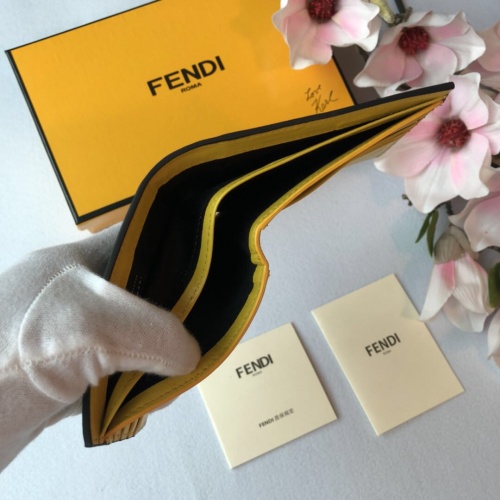 Replica Fendi AAA Quality Wallet #1011668 $52.00 USD for Wholesale