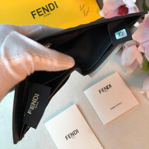 Replica Fendi AAA Quality Wallet #1011674 $52.00 USD for Wholesale