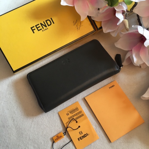 Replica Fendi AAA Quality Wallet #1011676 $64.00 USD for Wholesale