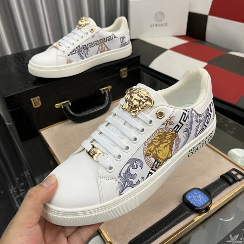 Replica Versace Casual Shoes For Men #1011727 $72.00 USD for Wholesale