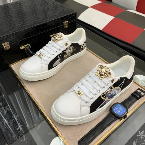 Replica Versace Casual Shoes For Men #1011728 $72.00 USD for Wholesale