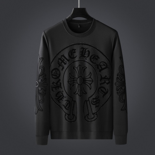 Replica Chrome Hearts Tracksuits Long Sleeved For Men #1011924 $85.00 USD for Wholesale