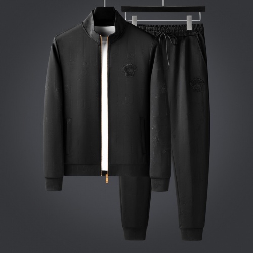 Versace Tracksuits Long Sleeved For Men #1011959 $98.00 USD, Wholesale Replica Versace Tracksuits
