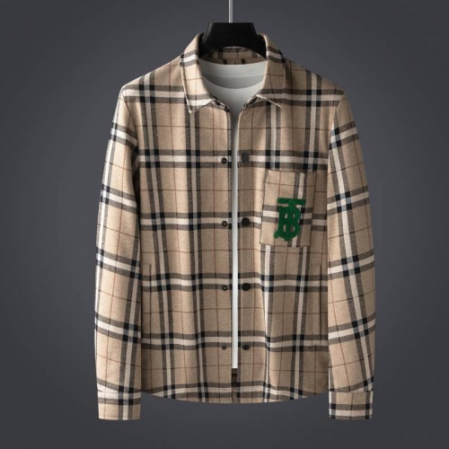 Burberry Jackets Long Sleeved For Men #1011970 $72.00 USD, Wholesale Replica Burberry Jackets