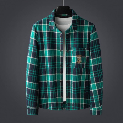 Burberry Jackets Long Sleeved For Men #1011972 $72.00 USD, Wholesale Replica Burberry Jackets