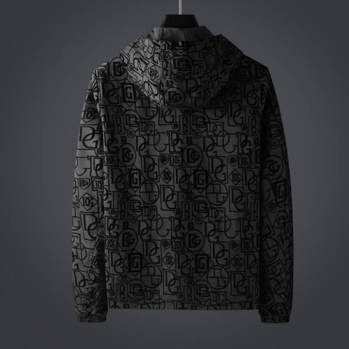 Replica Dolce & Gabbana D&G Jackets Long Sleeved For Men #1011974 $72.00 USD for Wholesale