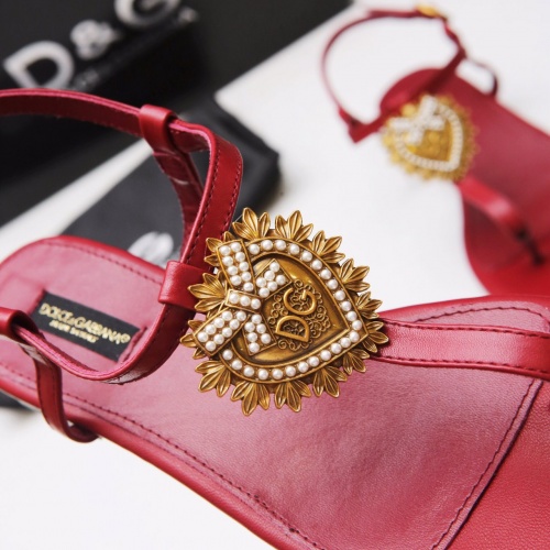 Replica Dolce & Gabbana D&G Sandal For Women #1011991 $68.00 USD for Wholesale