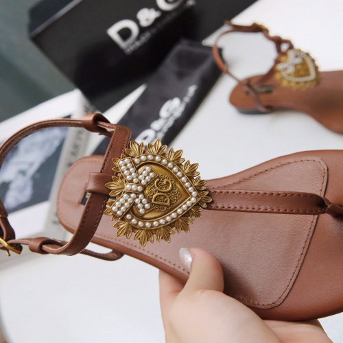 Replica Dolce & Gabbana D&G Sandal For Women #1011992 $68.00 USD for Wholesale