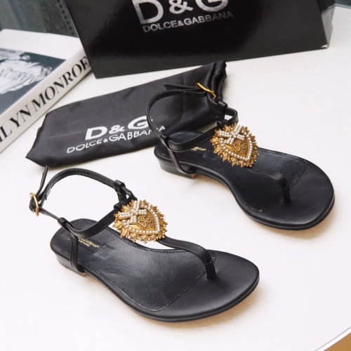 Replica Dolce & Gabbana D&G Sandal For Women #1011993 $68.00 USD for Wholesale