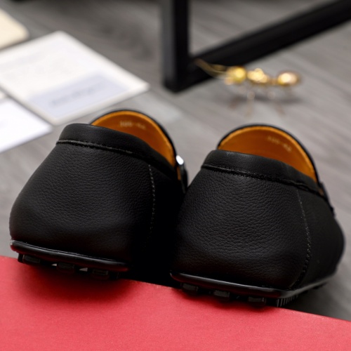 Replica Salvatore Ferragamo Leather Shoes For Men #1012096 $85.00 USD for Wholesale