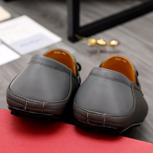 Replica Salvatore Ferragamo Leather Shoes For Men #1012099 $85.00 USD for Wholesale