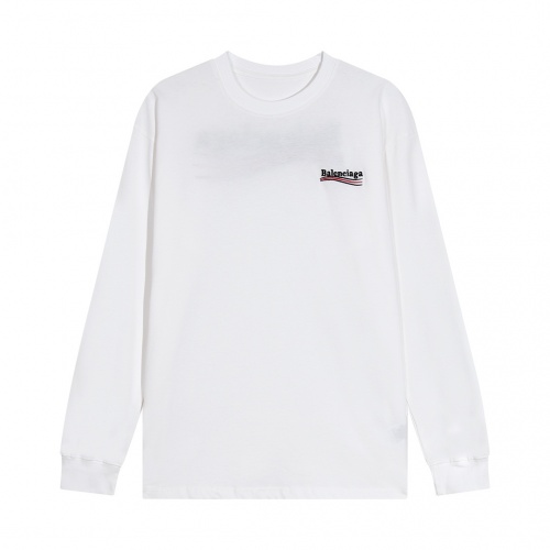 Balenciaga T-Shirts Long Sleeved For Unisex #1012135 $48.00 USD, Wholesale Replica Balenciaga T-Shirts