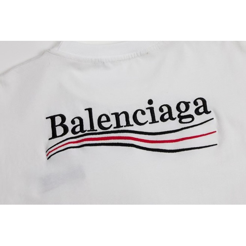 Replica Balenciaga T-Shirts Long Sleeved For Unisex #1012135 $48.00 USD for Wholesale
