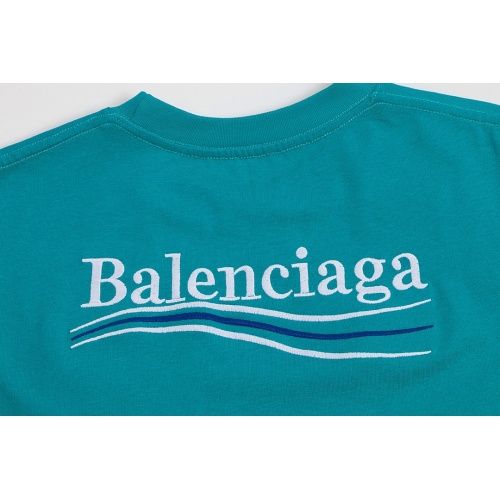Replica Balenciaga T-Shirts Long Sleeved For Unisex #1012136 $48.00 USD for Wholesale