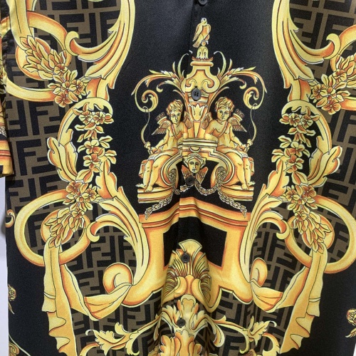Replica Versace Shirts Short Sleeved For Men #1012144 $45.00 USD for Wholesale