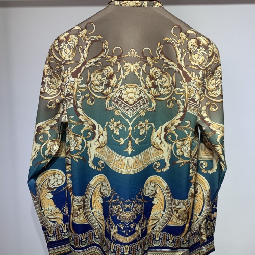 Replica Versace Shirts Long Sleeved For Men #1012150 $45.00 USD for Wholesale