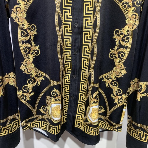 Replica Versace Shirts Long Sleeved For Men #1012151 $45.00 USD for Wholesale