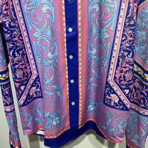 Replica Versace Shirts Long Sleeved For Men #1012152 $45.00 USD for Wholesale