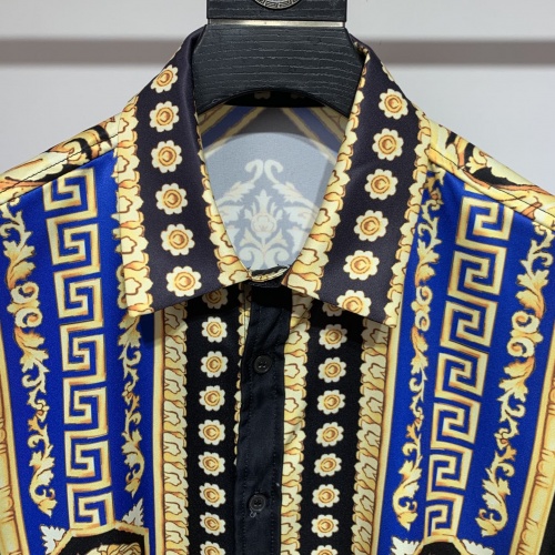Replica Versace Shirts Long Sleeved For Men #1012153 $45.00 USD for Wholesale