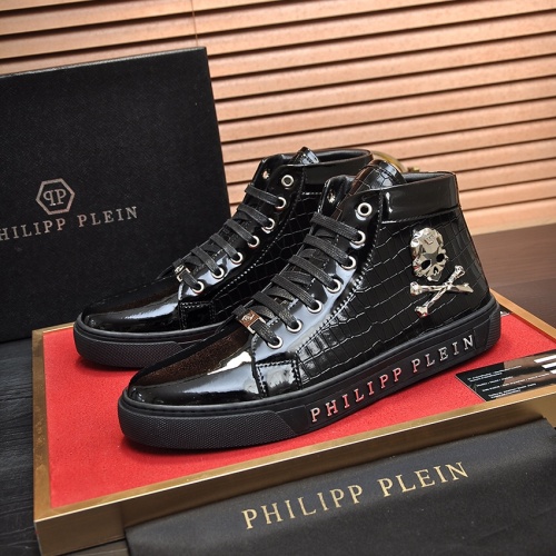 Philipp Plein PP High Tops Shoes For Men #1012219