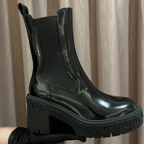 Replica Versace Boots For Women #1012409 $102.00 USD for Wholesale