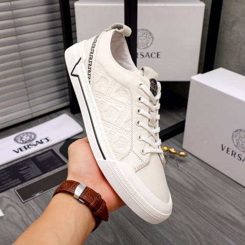Replica Versace Casual Shoes For Men #1012647 $72.00 USD for Wholesale