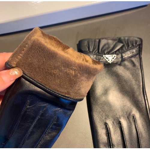 Replica Prada Gloves For Women #1012668 $52.00 USD for Wholesale