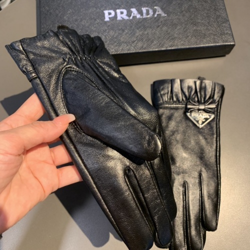 Replica Prada Gloves For Women #1012670 $56.00 USD for Wholesale