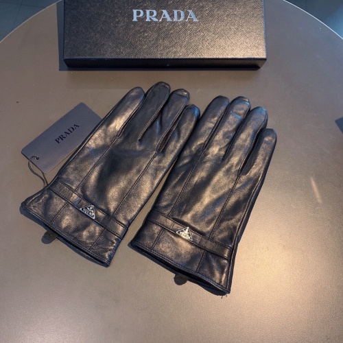 Replica Prada Gloves For Women #1012674 $60.00 USD for Wholesale