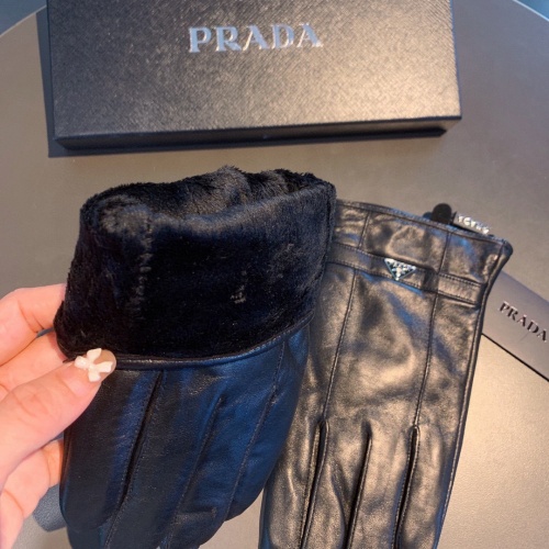 Replica Prada Gloves For Women #1012674 $60.00 USD for Wholesale