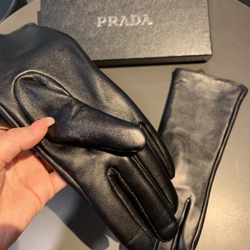 Replica Prada Gloves For Women #1012675 $60.00 USD for Wholesale