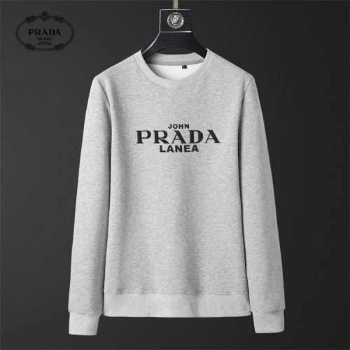Prada Hoodies Long Sleeved For Men #1012811 $39.00 USD, Wholesale Replica Prada Hoodies