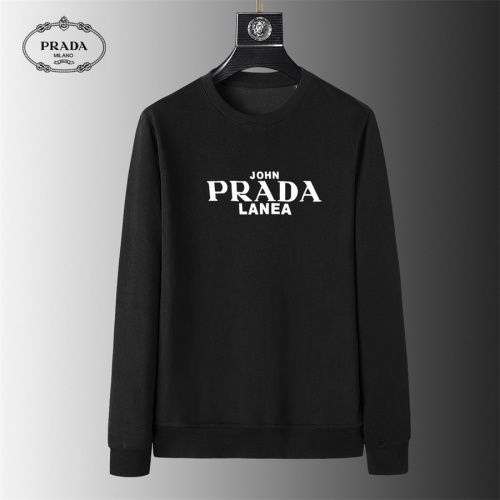 Prada Hoodies Long Sleeved For Men #1012812