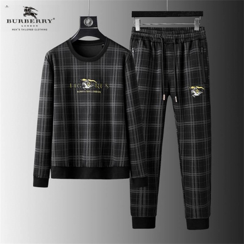 Burberry Tracksuits Long Sleeved For Men #1012888