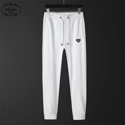 Replica Prada Tracksuits Long Sleeved For Men #1012889 $85.00 USD for Wholesale