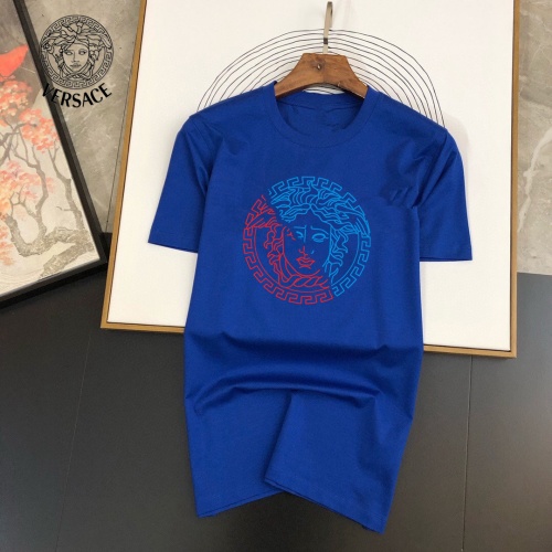 Versace T-Shirts Short Sleeved For Unisex #1012914 $25.00 USD, Wholesale Replica Versace T-Shirts