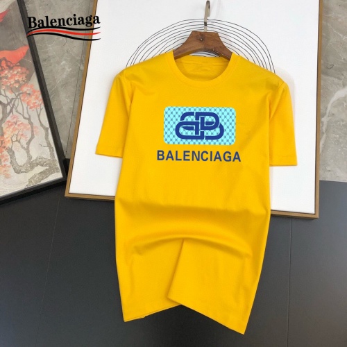 Balenciaga T-Shirts Short Sleeved For Unisex #1012960 $25.00 USD, Wholesale Replica Balenciaga T-Shirts