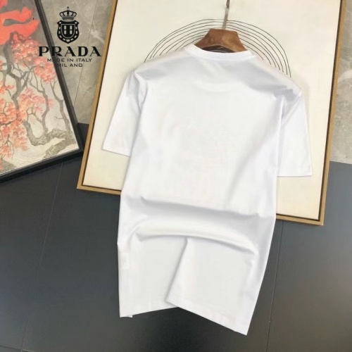 Replica Prada T-Shirts Short Sleeved For Unisex #1013037 $25.00 USD for Wholesale