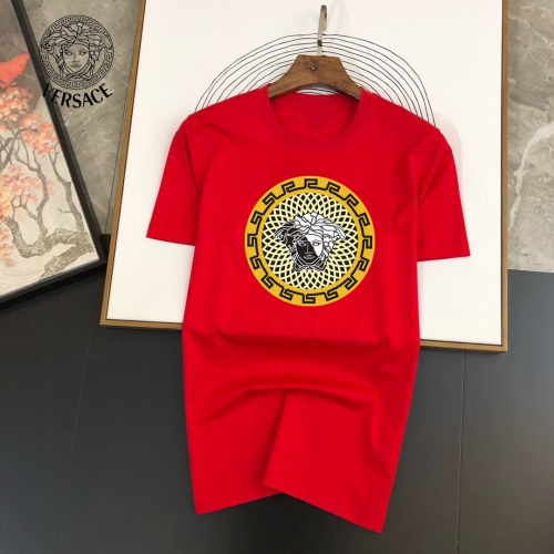 Versace T-Shirts Short Sleeved For Unisex #1013086 $25.00 USD, Wholesale Replica Versace T-Shirts