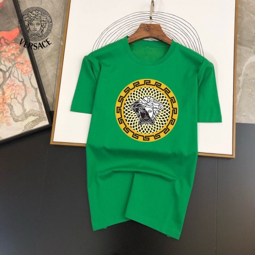 Versace T-Shirts Short Sleeved For Unisex #1013087 $25.00 USD, Wholesale Replica Versace T-Shirts